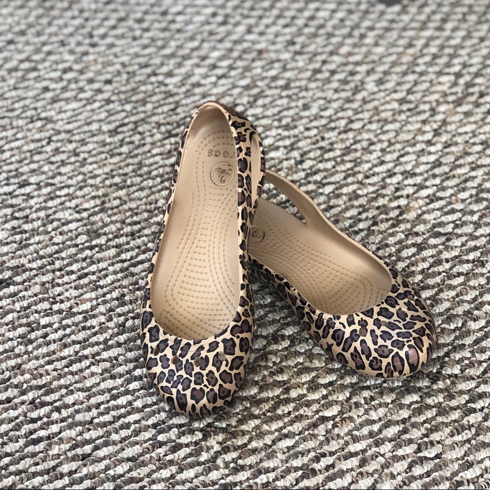 CROCS Leopard ballet